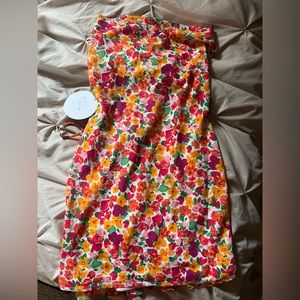 Celena Mini Dress rainbow Floral size 8